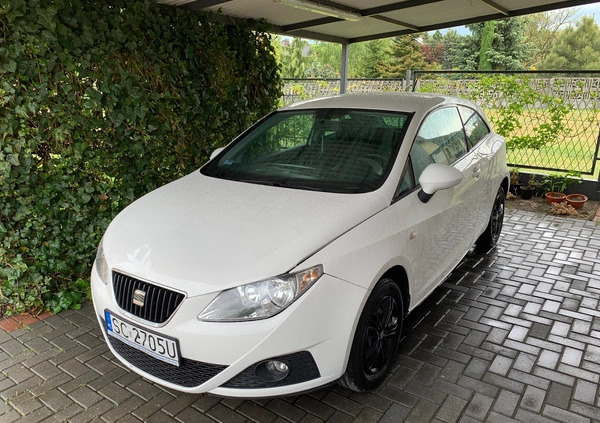 częstochowa Seat Ibiza cena 18000 przebieg: 158000, rok produkcji 2010 z Częstochowa